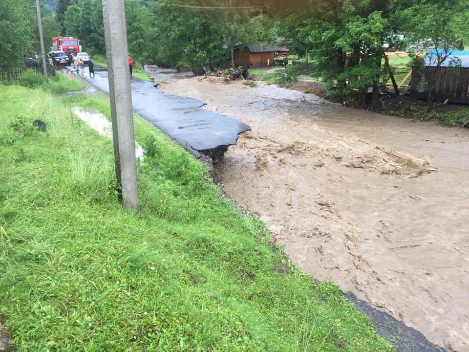 New heavy rains reported in Ukraine's west / Photo from facebook.com/odazakarpattya New heavy rains reported in Ukraine's west / Photo from facebook.com/odazakarpattya