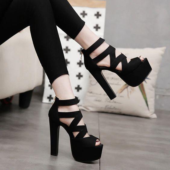 Туфли на платформе / фото pinterest.com Туфли на платформе / фото pinterest.com