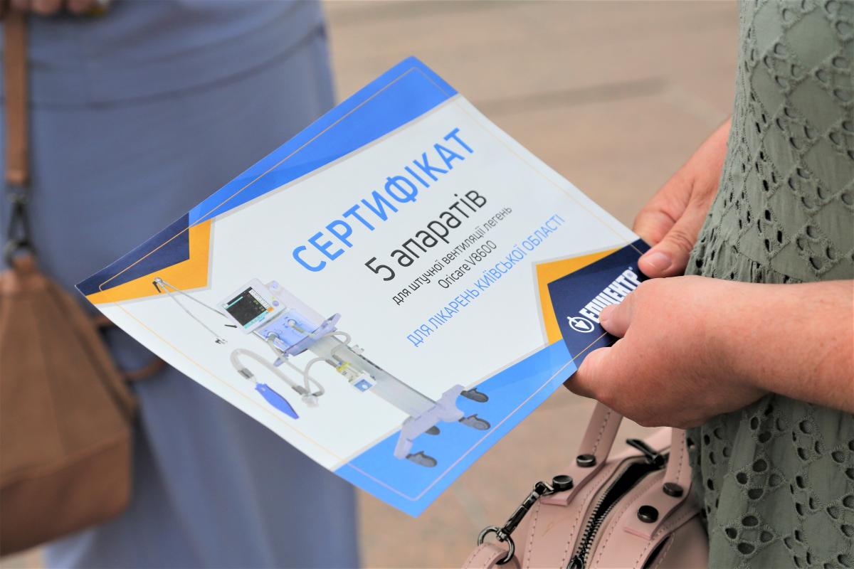 Епіцентр допомоги: Сучасні апарати ШВЛ для лікарень Київщини Епіцентр допомоги: Сучасні апарати ШВЛ для лікарень Київщини