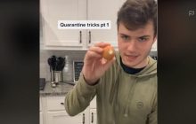 Блогер показал секрет мгновенной чистки яйца от скорлупы и стал популярным (видео)