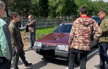 Во Львовской области нацгвардеец поспорил с сельским головой и пострадал (фото)