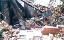 Российские оккупанты разрушили жилой дом во время минометного обстрела Широкино (фото)