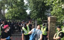 Обрання запобіжного заходу Стерненку: під суд звезли поліцію і Нацгвардію (відео)