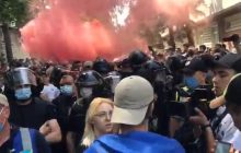Суд над Стерненком: активісти вигнали прихильників Шарія (відео)