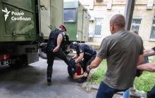 Стычки возле суда в Киеве: полицейских обвинили в избиении ветерана войны