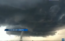В Херсонской области пронесся разрушительный смерч (видео)