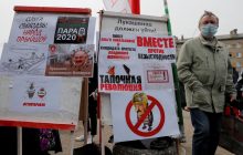 В Минске прошли акции в поддержку арестованных активистов (видео)