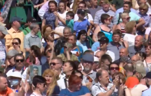 Donbas invaders follow Moscow's suit, stage military parade amid COVID-19 pandemic (Photo)