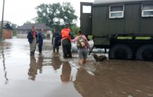 У Закарпатті на затопленій ділянці траси забезпечено наскрізний проїзд – "Укравтодор"