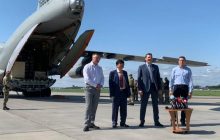 У Київ з Китаю прибув літак з вантажем гуманітарного призначення для боротьби з COVID-19 вартістю понад 1 мільйон доларів