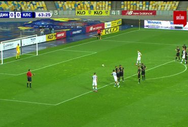 Динамо - Колос - 1:0. Відео голу Циганкова з пенальті