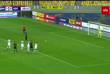 Динамо - Колос - 1:1. Відео голу Вільхальмссона з пенальті