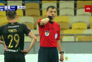 Динамо - Колос - 1:1. Відео непризначеного пенальті після перегляду VAR