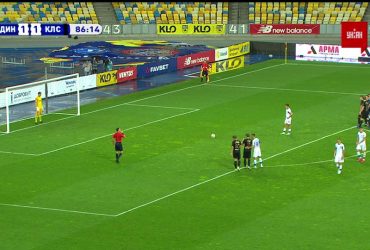 Динамо - Колос - 2:1. Відео голу Де Пени з пенальті