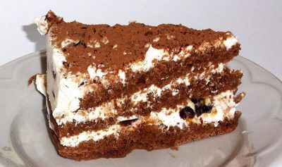 Дважды заварной торт «Соблазн», пошаговый рецепт на ккал, фото, ингредиенты - Natali