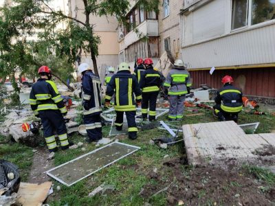 Фото Вибух газу в житловому будинку на Позняках в Києві 21 червня 2020