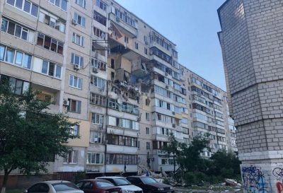 Фото Вибух газу в житловому будинку на Позняках в Києві 21 червня 2020