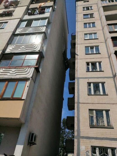 Фото Вибух газу в житловому будинку на Позняках в Києві 21 червня 2020