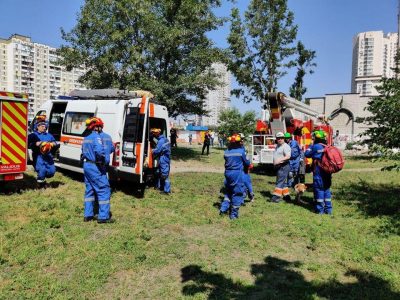 Фото Вибух газу в житловому будинку на Позняках в Києві 21 червня 2020