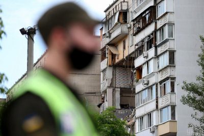 Фото Вибух газу в житловому будинку на Позняках в Києві 21 червня 2020