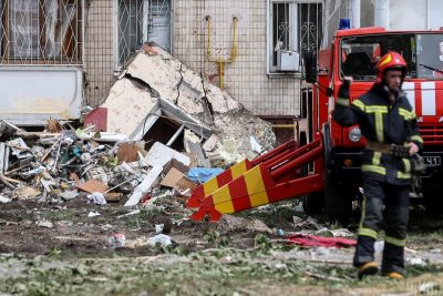 Фото Вибух газу в житловому будинку на Позняках в Києві 21 червня 2020