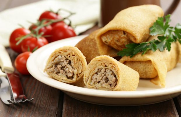 Блинчики с мясом: как приготовить аппетитные вкусности к Масленице