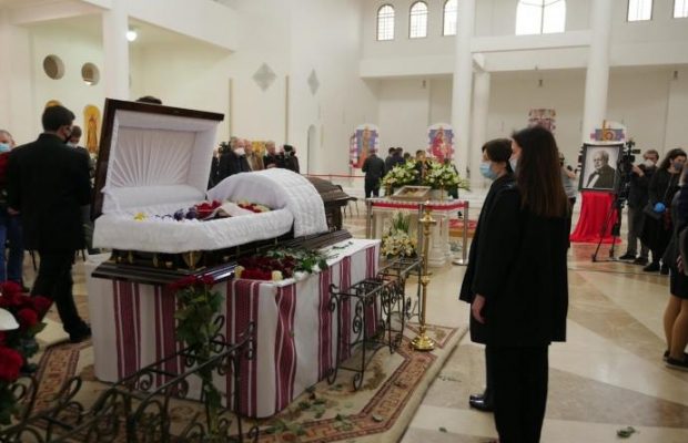 У Києві прощаються з видатним українським композитором Мирославом Скориком (фоторепортаж)