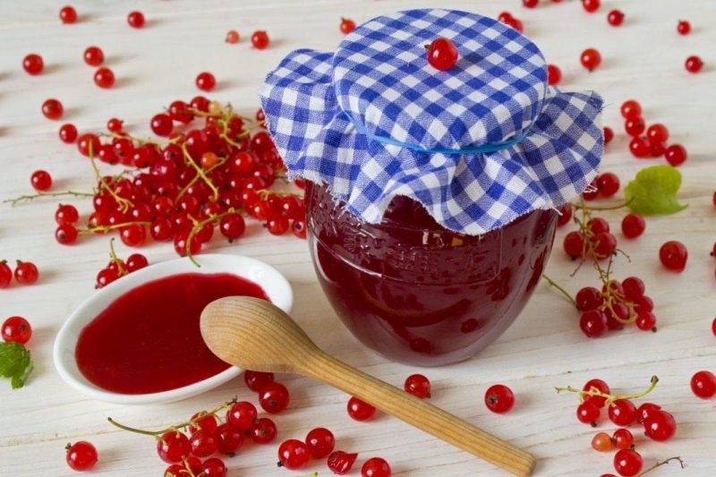 Желе Пятиминутка из красной смородины на зиму — рецепт с фото пошагово