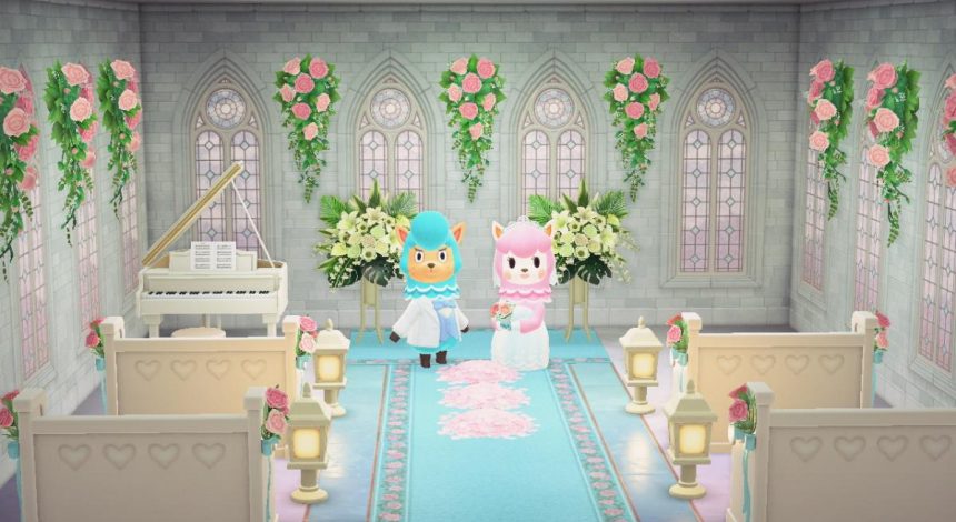 В игре Animal Crossing: New Horizons начался "свадебный сезон"