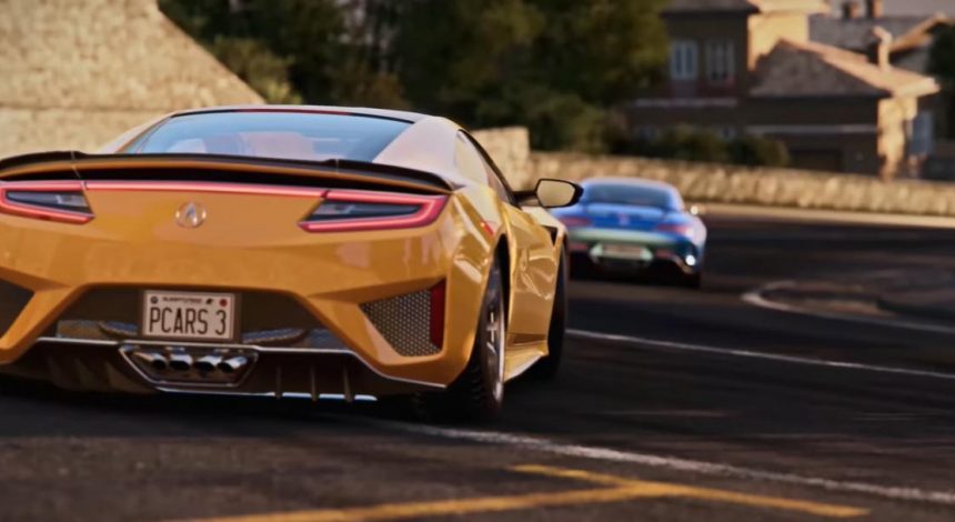 Разработчики анонсировали гоночный симулятор Project CARS 3