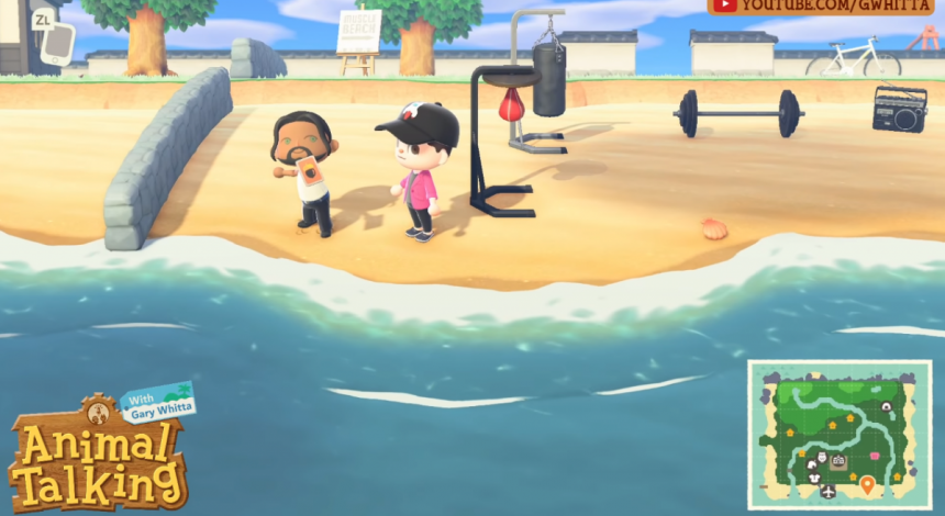 Дэнни Трехо показал свой остров в игре Animal Crossing (видео)