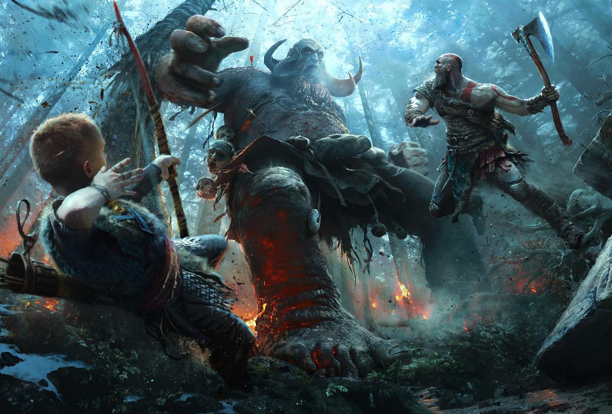 Экшн God of War вышел в 2018 году на PS4 / playstation.com Экшн God of War вышел в 2018 году на PS4 / playstation.com