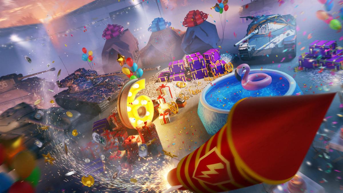 Грі World of Tanks Blitz виповнилося шість років / wargaming.net Грі World of Tanks Blitz виповнилося шість років / wargaming.net