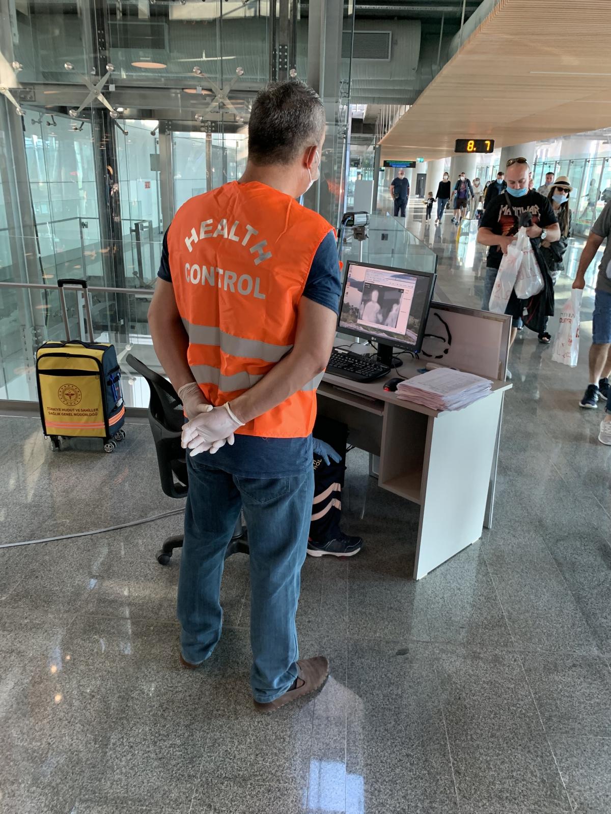 Моніторинг пасажирів в аеропорту «Даламан»
