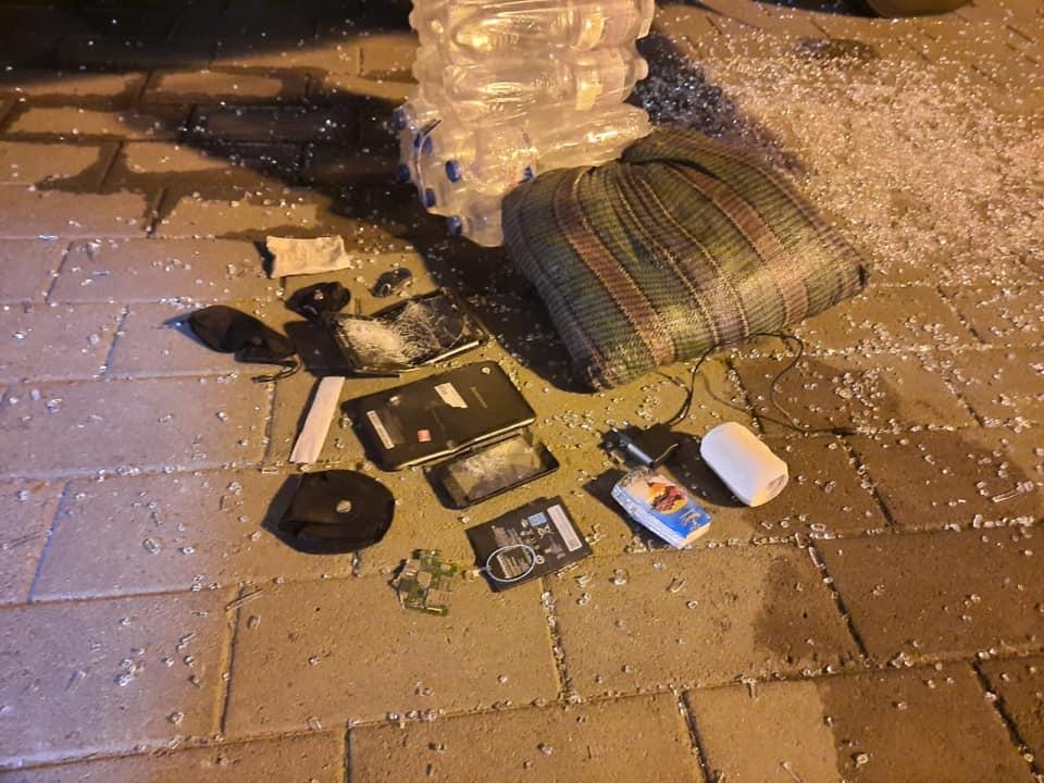 Речі терориста / фото МВС Речі терориста / фото МВС