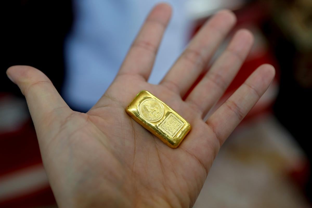 В третьем квартале мировой спрос на золото вырос примерно на 5% / фото REUTERS В третьем квартале мировой спрос на золото вырос примерно на 5% / фото REUTERS