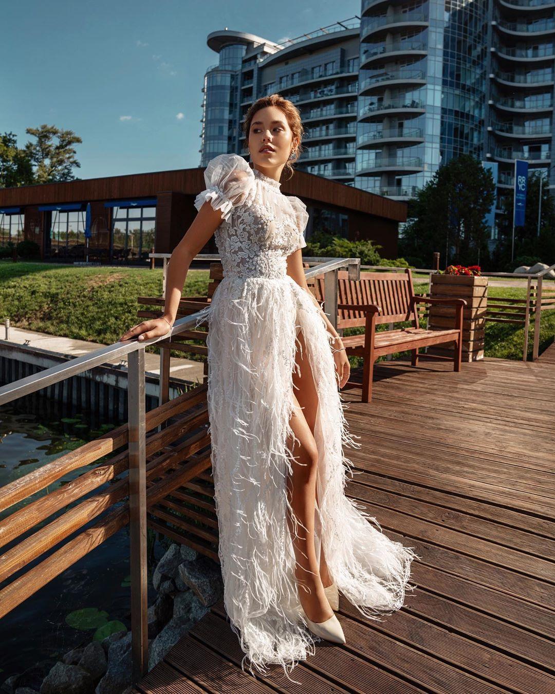 Свадебное платье / instagram.com/crystalsalon.kyiv