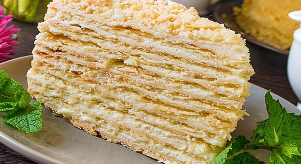 Торт «Наполеон» из готовых коржей — рецепт с фото пошагово