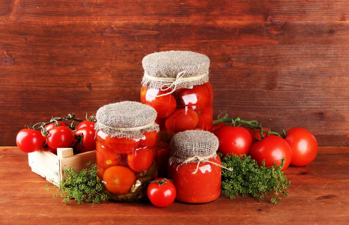 Как приготовить печеные помидоры на зиму