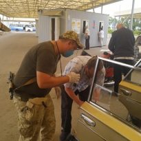 Donbas occupying forces reopen checkpoint on Donetsk-Mariupol road corridor – border guards