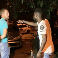В Киеве напали на студентов из Конго, произошла стрельба (фото, видео)