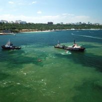 В Одессе назвали сумму ущерба от утечки нефтепродуктов из аварийного танкера 