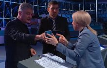 У "Слузі народу" звинуватили Порошенка в привітанні Путіна у 2014 році, той відповів (відео)