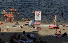 Вода цветет: в Киеве запретили купаться на большинстве пляжей