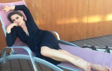 44-летняя Наталья Могилевская засветила грудь