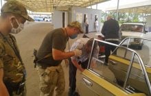Donbas occupying forces reopen checkpoint on Donetsk-Mariupol road corridor – border guards
