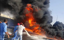 В Египте произошел мощный пожар на отрезке нефтепровода у автотрассы: есть пострадавшие (видео)