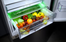 beko розробила холодильники, які відтворюють світловий день і зберігають фрукти та овочі свіжими