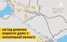 Украинцам рассказали, как попасть на курорты Азовского моря, избежав пробок из-за ремонта дорог (схема)