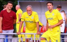 Отец и брат форварда Шахтера Мораеса сыграли за ветеранскую сборную Украины (фото)